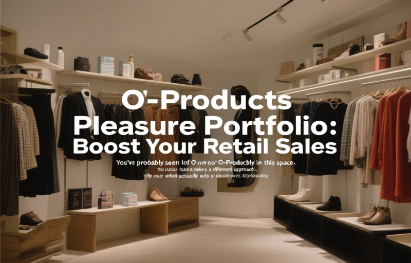 Visual representation of O-Products Pleasure Portfolio