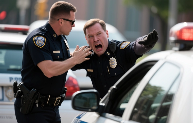Visual representation of Police Officer Verbally Assaulted During Traffic Stop