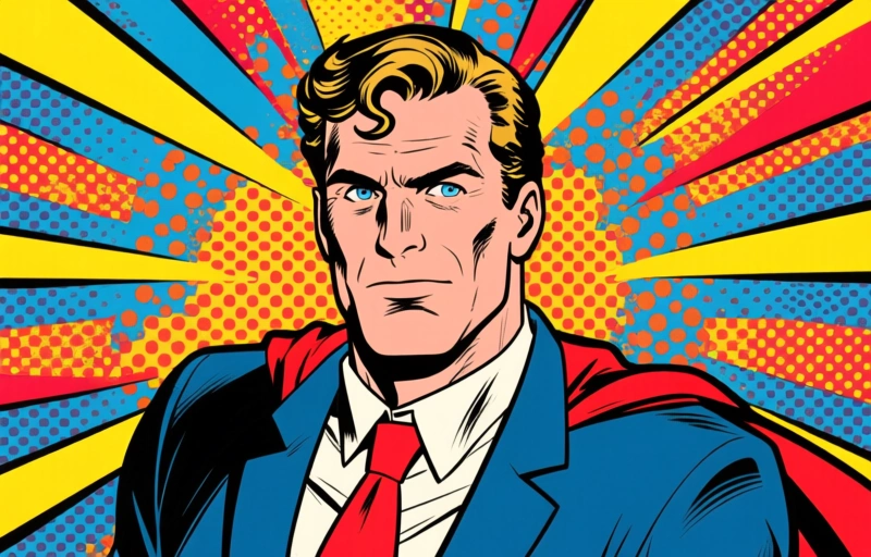 Visuele weergave van Superhelden Boek 3