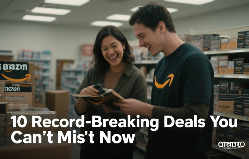 Amazon's 10 Record-Breaking Deals You Can't Miss Now