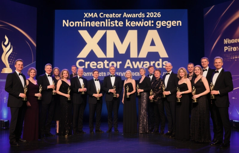 Visuelle Darstellung von XMA Creator Awards 2026