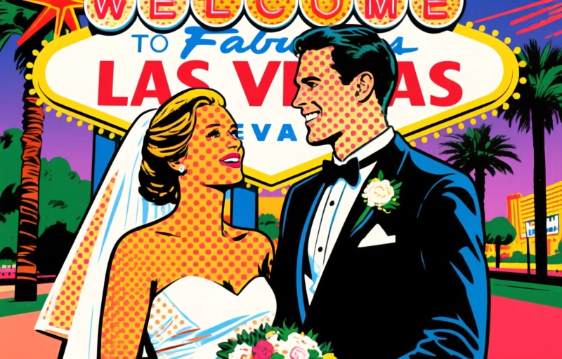 Hochzeit in Las Vegas: Loona und Mark van der Waal sagen Ja