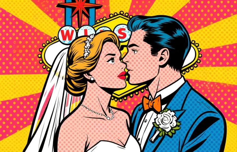 Visuelle Darstellung von Hochzeit in Las Vegas