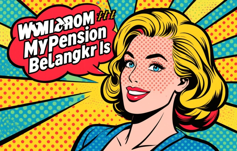 Visuele weergave van MyPension Update