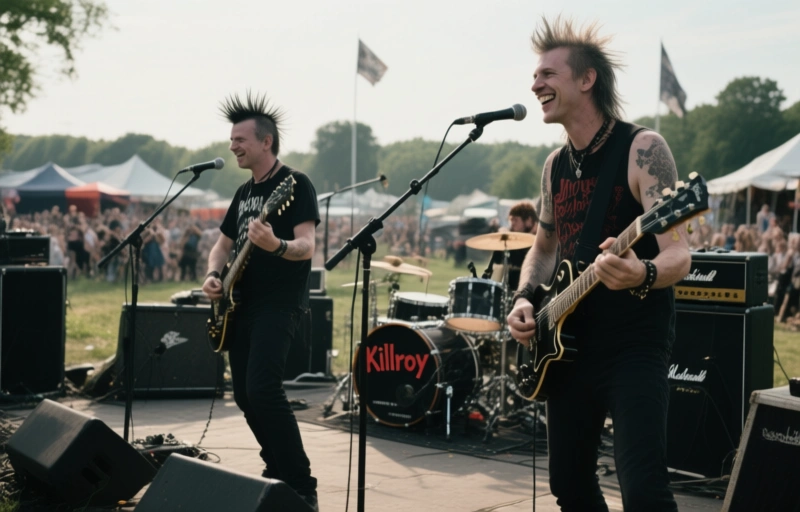 Jim Powers' Punkband Killroy rockt am Memorial-Day-Wochenende