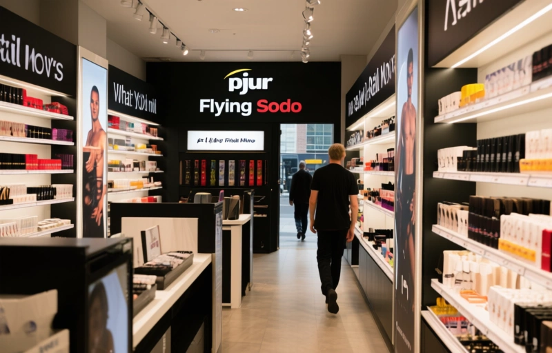 Visual representation of pjur Lands at NYC's Flying Solo