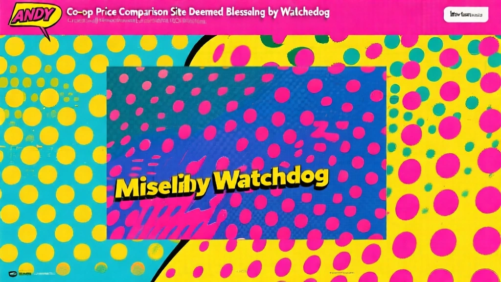 Co-op Price Comparison Site Deemed Misleading by Watchdog