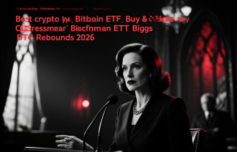 Bitcoin ETF Buy by Congresswoman Biggs as BTC Rebounds