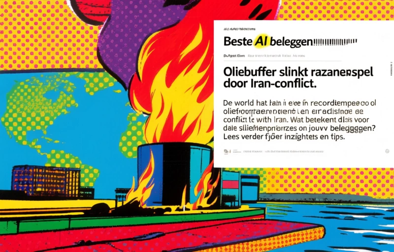 Oliebuffer slinkt razendsnel door Iran-conflict