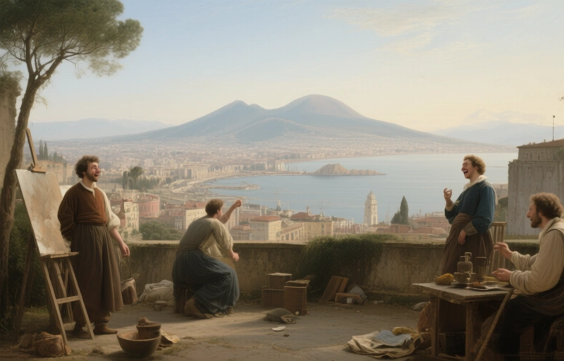 Jan van Stinemolen and His Panoramic View of Naples