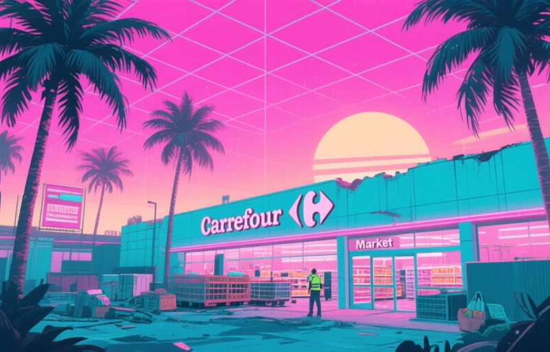 Carrefour Market heropent na dakinstorting half juni