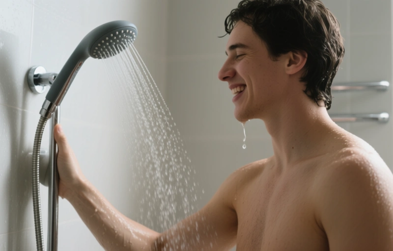 BRUTUS Silicone Shower Nozzles: Body-Safe Comfort