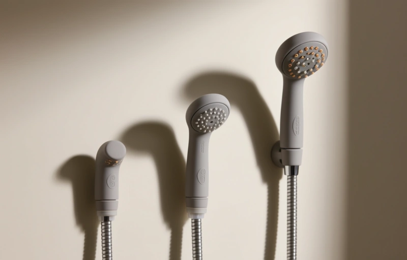 Visual representation of BRUTUS Silicone Shower Nozzles