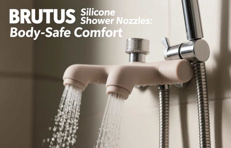 Visual representation of BRUTUS Silicone Shower Nozzles