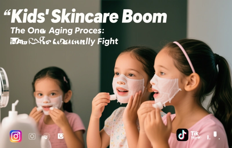 Visual representation of Kids' Skincare Boom