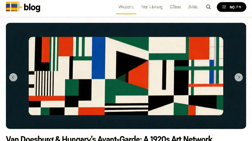 Van Doesburg & Hungary's Avant-Garde: A 1920s Art Network