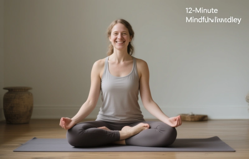 12-Minute Mindful Movement Meditation with Cara Bradley