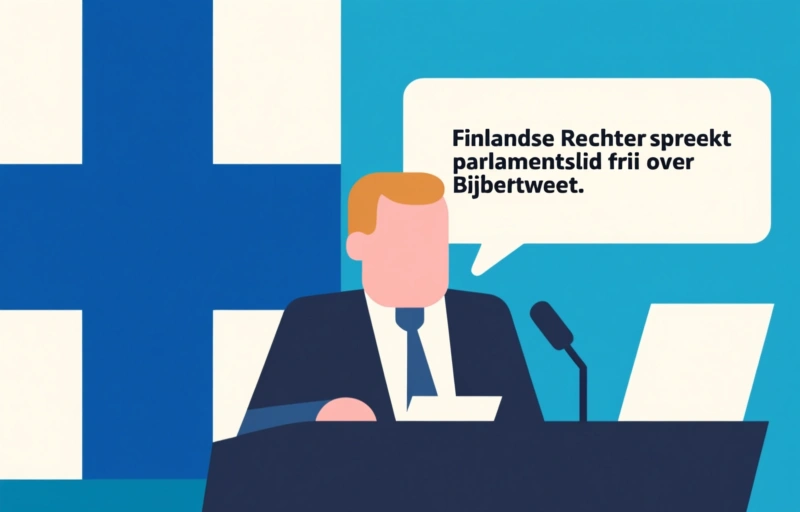 Finlandse rechter spreekt parlementslid vrij over Bijbeltweet