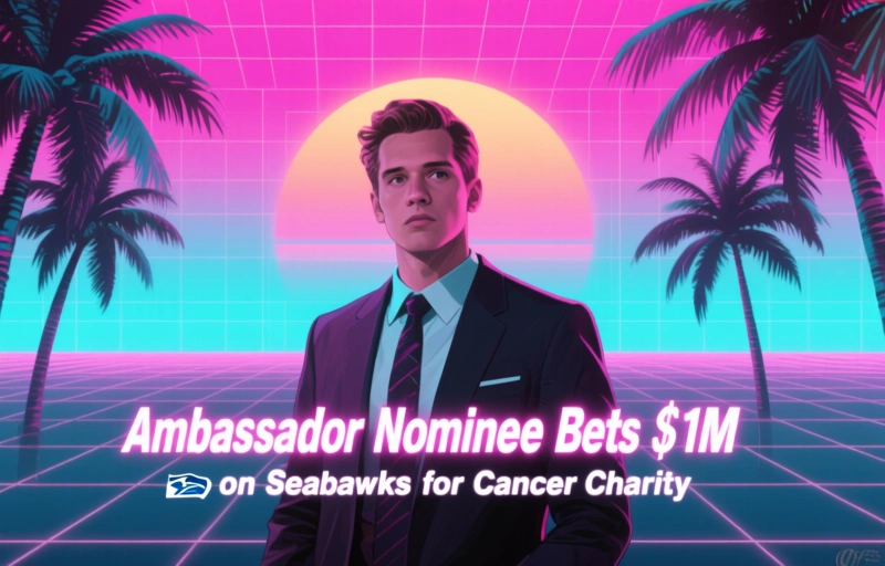 Ambassador Nominee Bets $1M on Seahawks for Cancer Charity