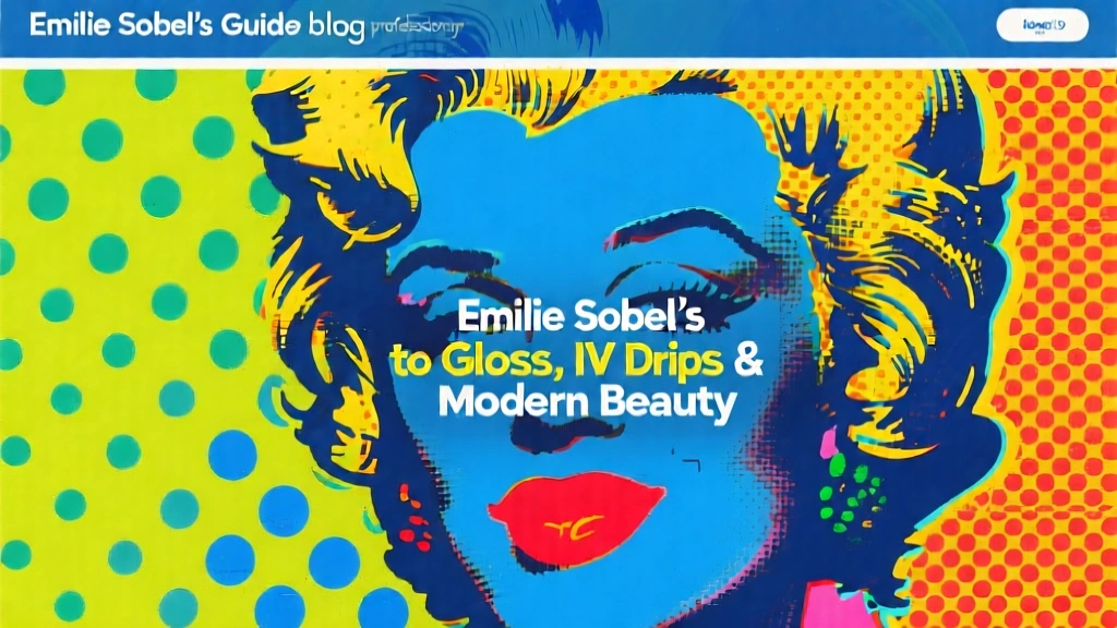 Emilie Sobel's Guide to Gloss, IV Drips & Modern Beauty