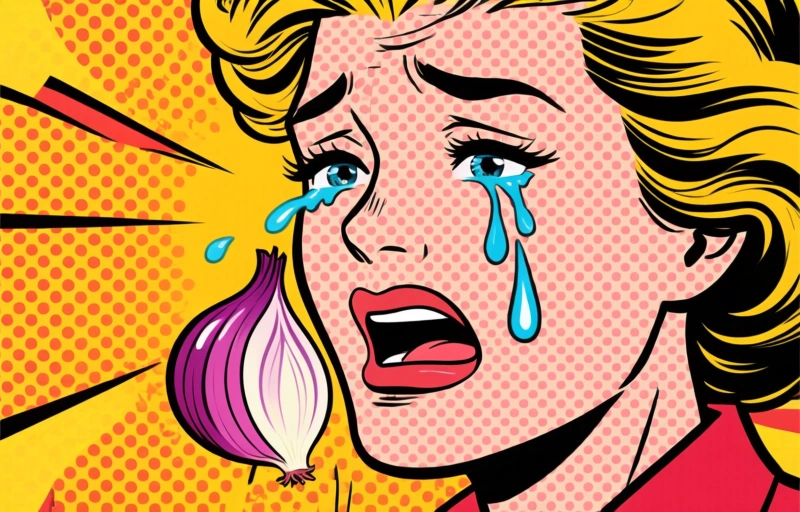 Visual representation of Stop Crying Over Onions