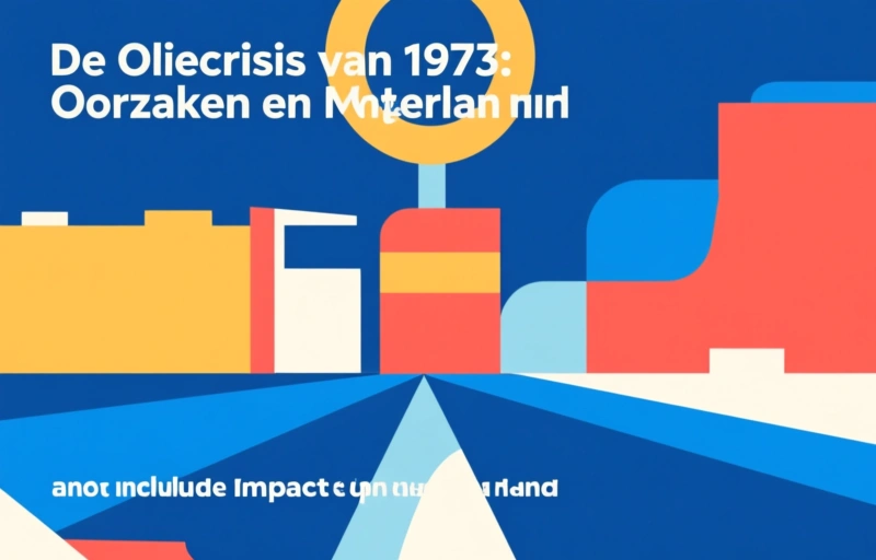 De Oliecrisis van 1973: Oorzaken en Impact op Nederland