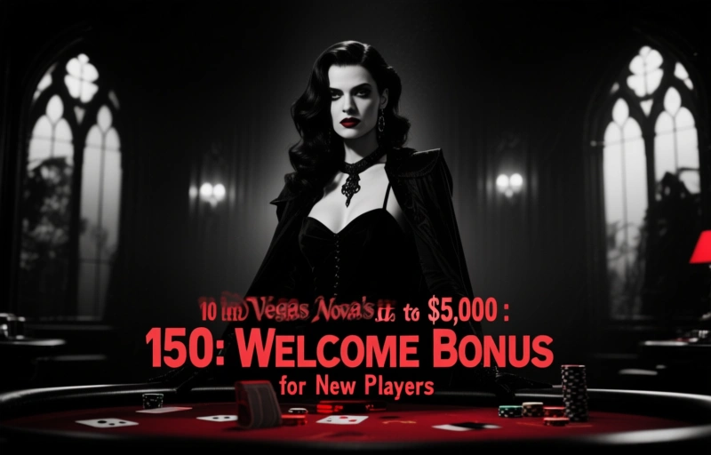Vegas Nova's 150% Welcome Bonus: Up to $5,000 for New Players