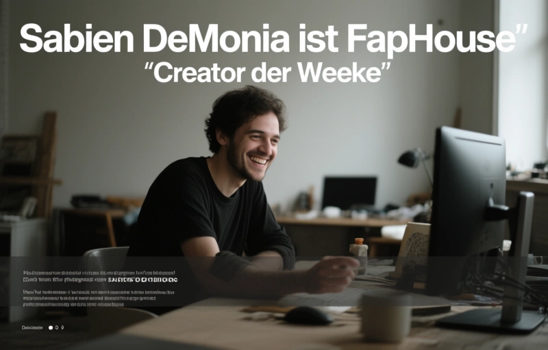 Sabien DeMonia ist FapHouse 'Creator der Woche'