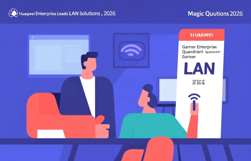 Huawei Enterprise Leads Gartner LAN Magic Quadrant