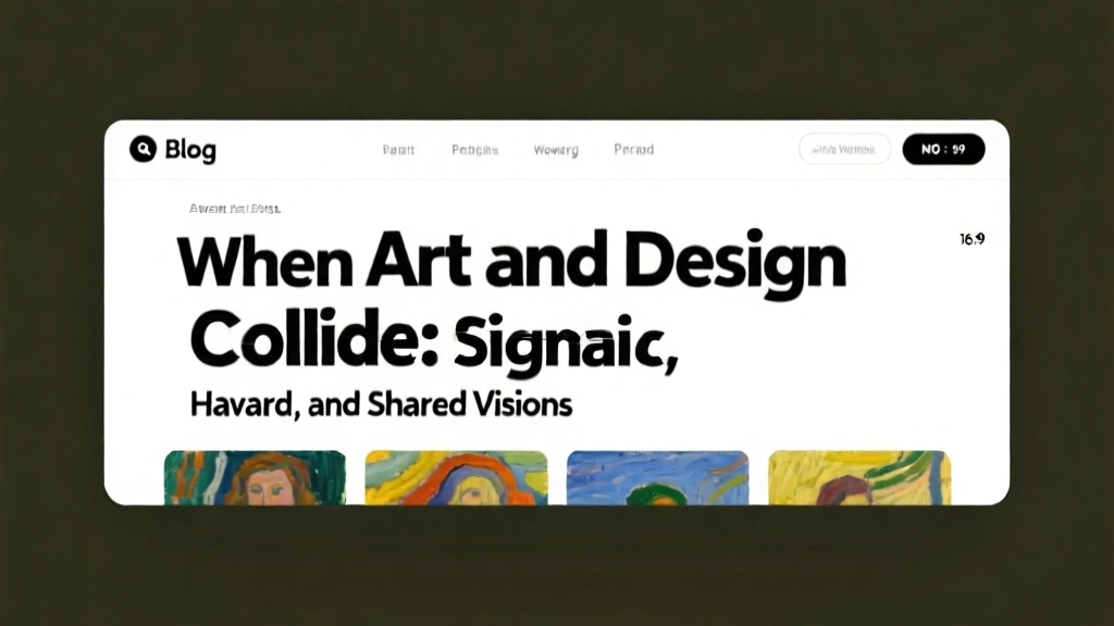 When Art and Design Collide: Signac, Havard, and Shared Visions