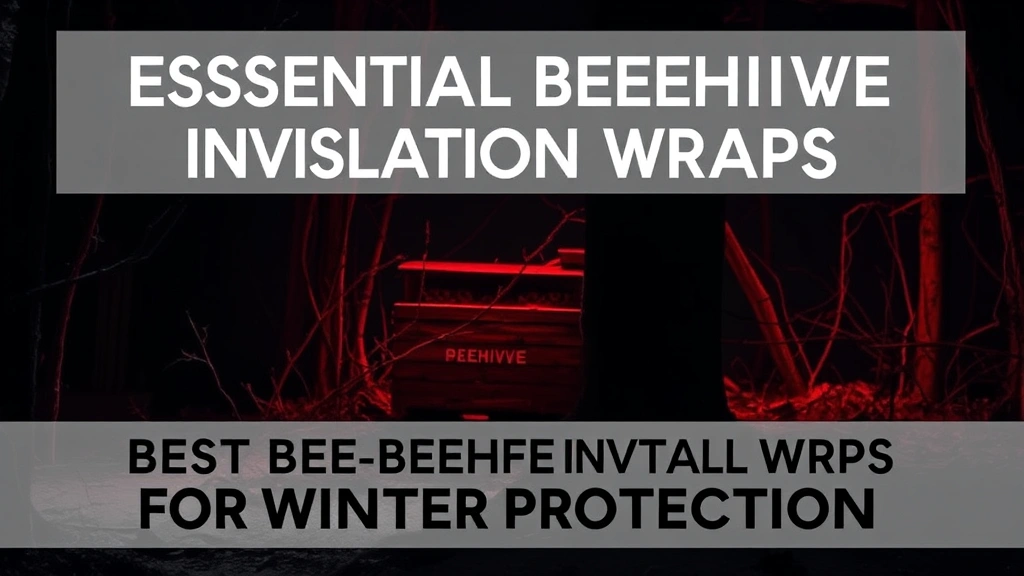Essential Beehive Insulation Wraps for Winter Protection