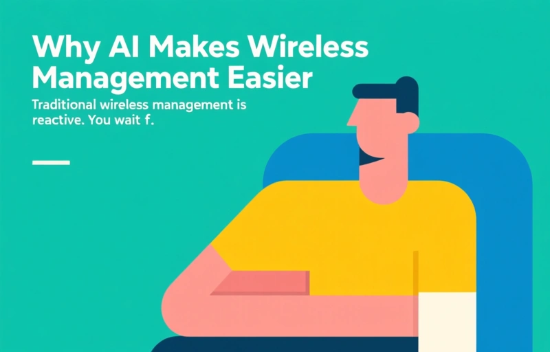 Visual representation of AI-Powered Wireless