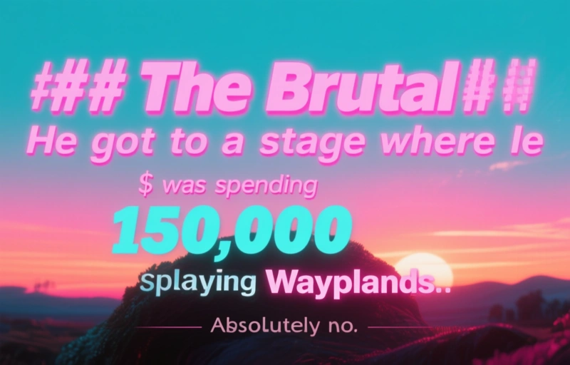 Visual representation of Trainwreck Bets $150k Per Spin in High-Stakes Stream