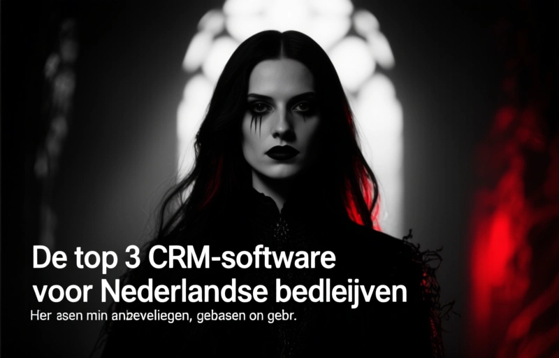 Visuele weergave van Beste CRM software Nederland