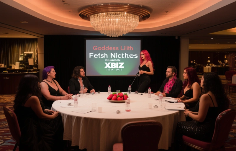Visual representation of Goddess Lilith Hosts Fetish Niches Roundtable at XBIZ Miami