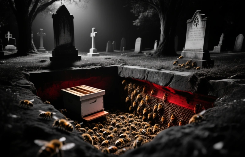 8 Million Bees Found Living Underground in Cemetery