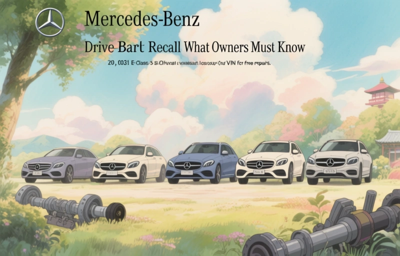 Mercedes Drive Shaft Recall: What Owners Must Know