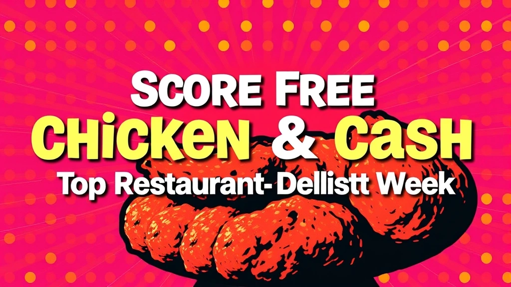 Score Free Chicken & Cash: Top Restaurant Deals This Week