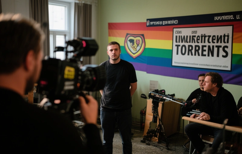 Visuelle Darstellung von Klage gegen Gay-Torrents