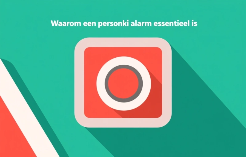 Visuele weergave van Persoonlijke alarmering