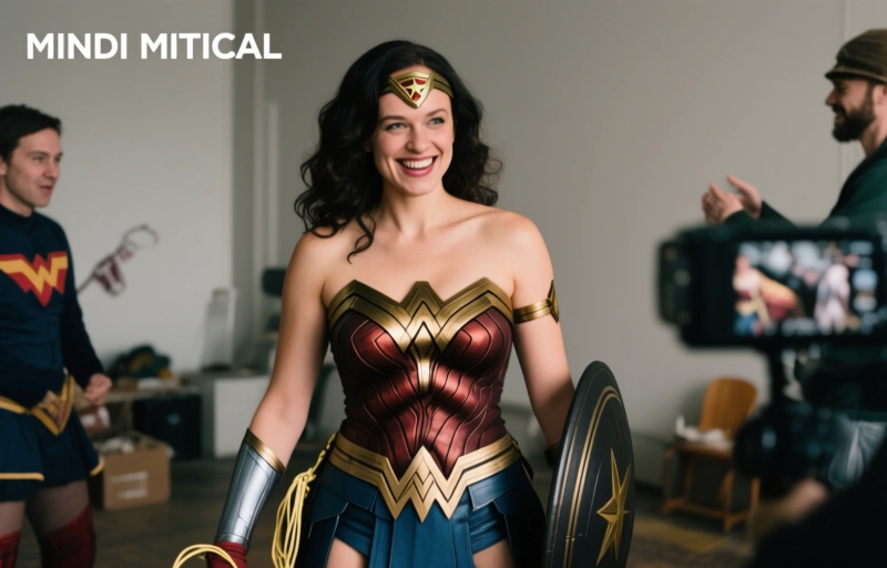 Mindi Mink bringt heißes Wonder-Women-Cosplay-Video raus