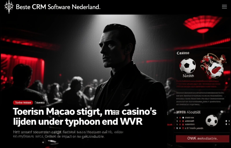 Toerisme Macao stijgt, maar casino's lijden onder tyfoon en WK