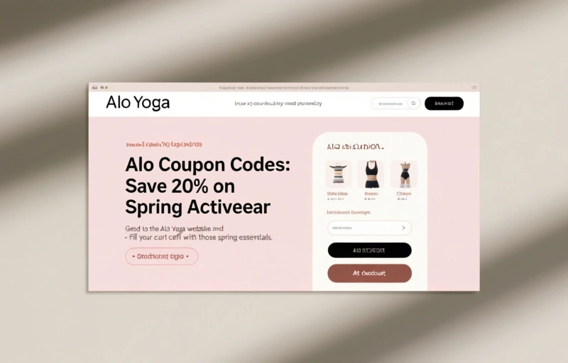 Visual representation of Alo Yoga Coupon Codes
