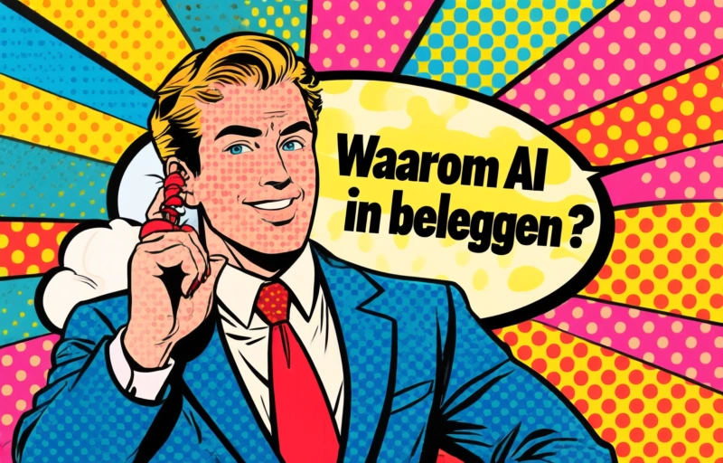 Visuele weergave van AI-beleggen