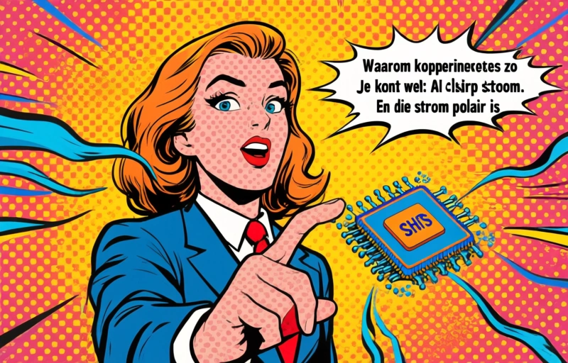 Visuele weergave van Koper als AI-aandelen