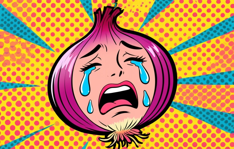 Visual representation of Stop Crying Over Onions