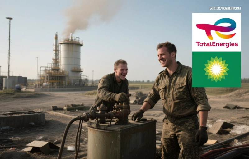 Olie- en gasgiganten TotalEnergies en BP boeken winst door oorlog