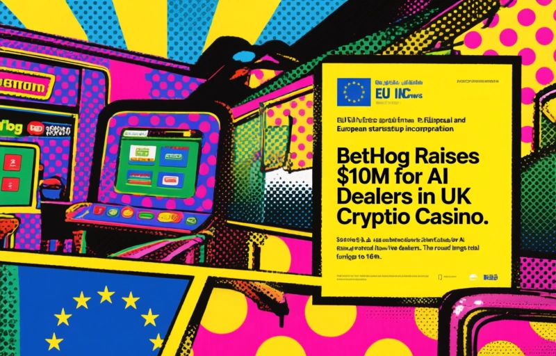 BetHog Raises $10M for AI Dealers in UK Crypto Casino
