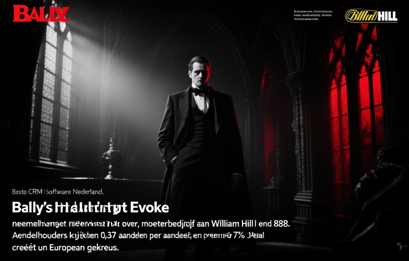 Bally's Intralot neemt Evoke over met William Hill en 888
