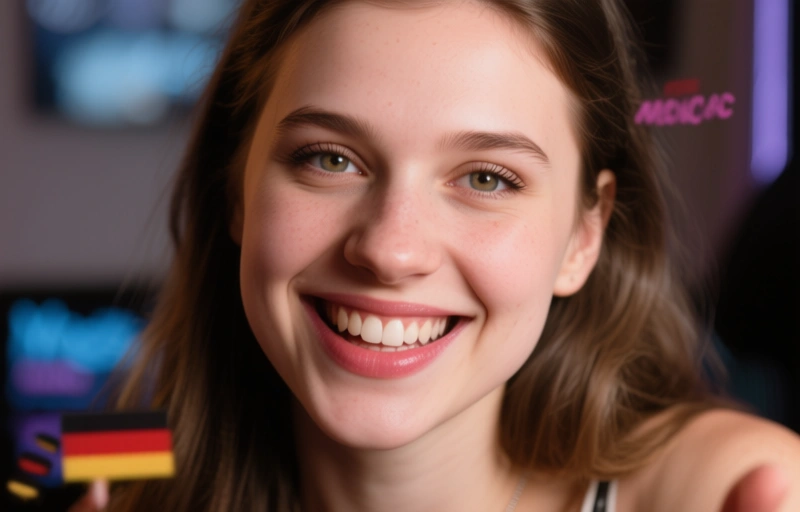 Visuelle Darstellung von Moles auf BongaCams